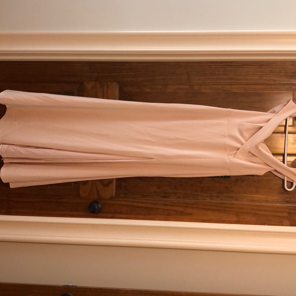 Pink Nude Prom Dress
